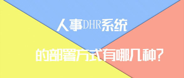 DHR系統(tǒng)的部署方式