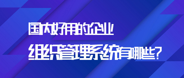 組織管理系統(tǒng)有哪些