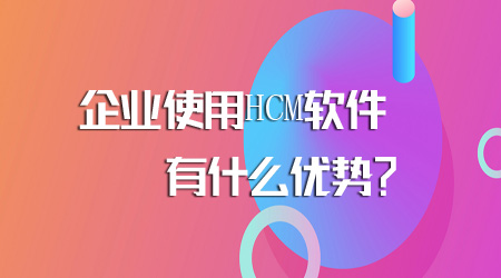 HCM軟件的優(yōu)勢