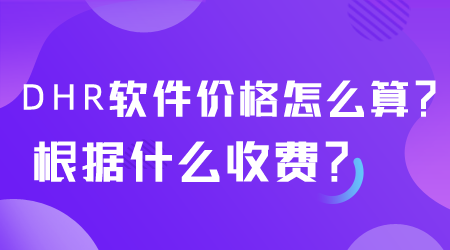 DHR軟件價(jià)格怎么算.png